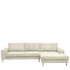 Wohnen Couchecke in Cremeweiß Cordbezug - Zubella