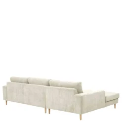 Wohnen Couchecke in Cremeweiß Cordbezug - Zubella