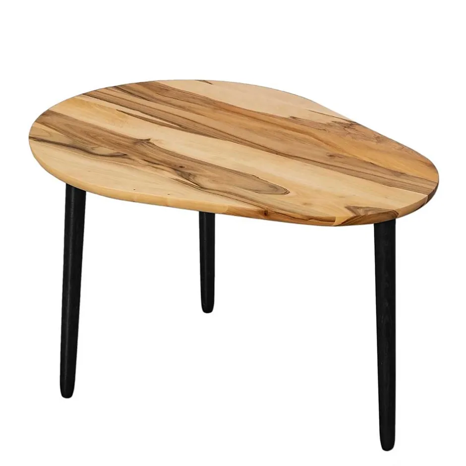 Wohnen Couchtisch aus Massivholz Nussbaum - Continento