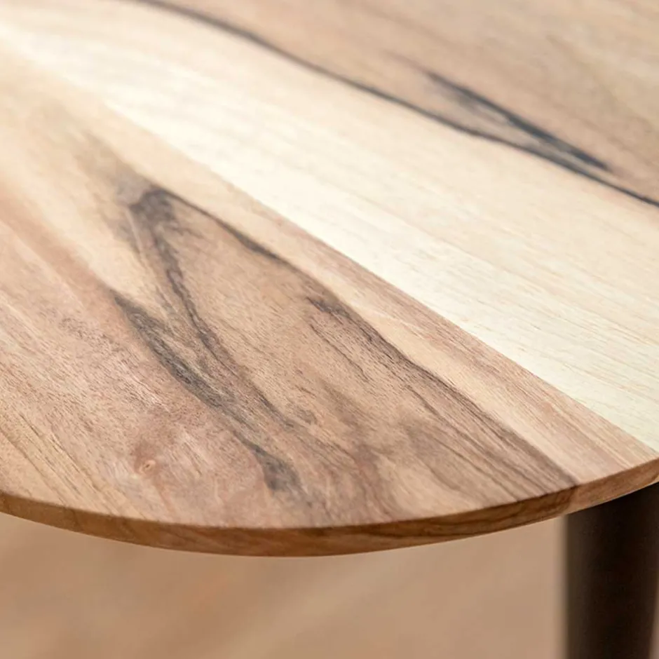 Wohnen Couchtisch aus Massivholz Nussbaum - Continento