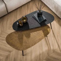 Couchtisch Duo in Nierenform - Emra (zweiteilig)^Wohnen Best