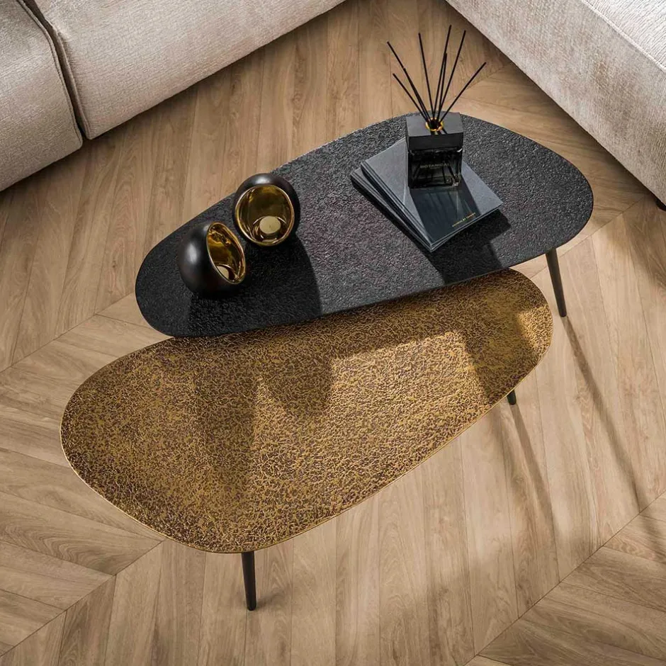 Couchtisch Duo in Nierenform - Emra (zweiteilig)^Wohnen Best