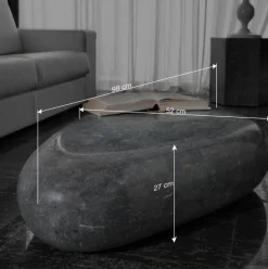 Wohnen Couchtisch Gionna ohne Ecken und Kanten