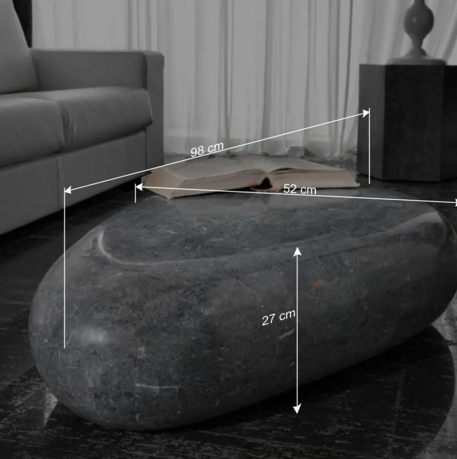 Wohnen Couchtisch Gionna ohne Ecken und Kanten