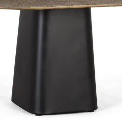Wohnen Couchtisch in Bronze mit Schwarz - Marcesion