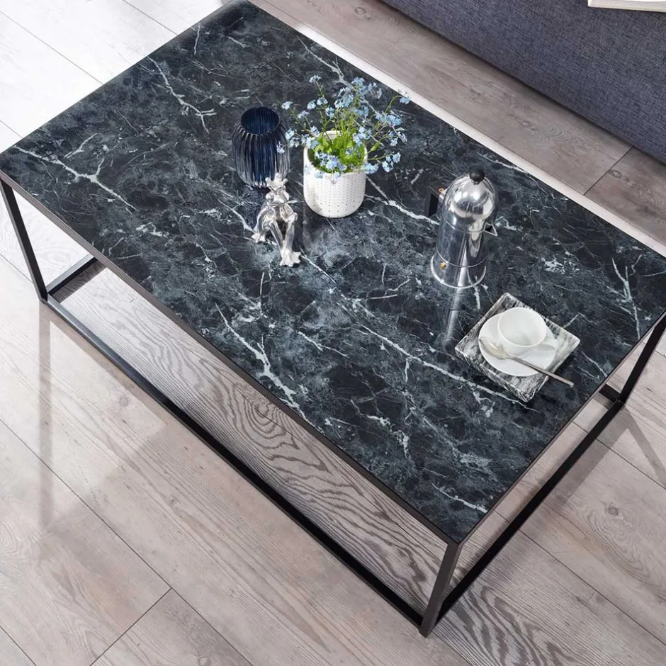 Wohnen Couchtisch mit Bügelgestell in modernem Design - Lorenzina