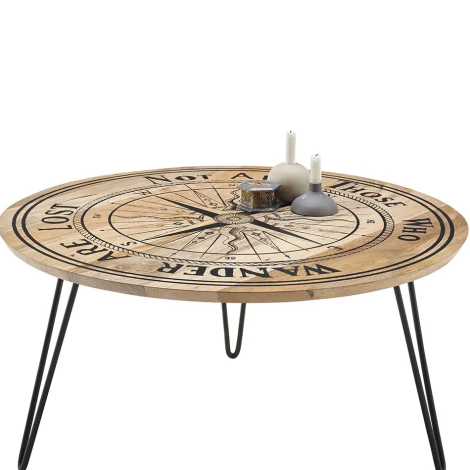 Couchtisch mit Herr der Ringe Zitat - Loenie^Wohnen Hot