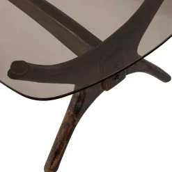 Wohnen Couchtisch mit Platte aus getöntem Glas - Gabela