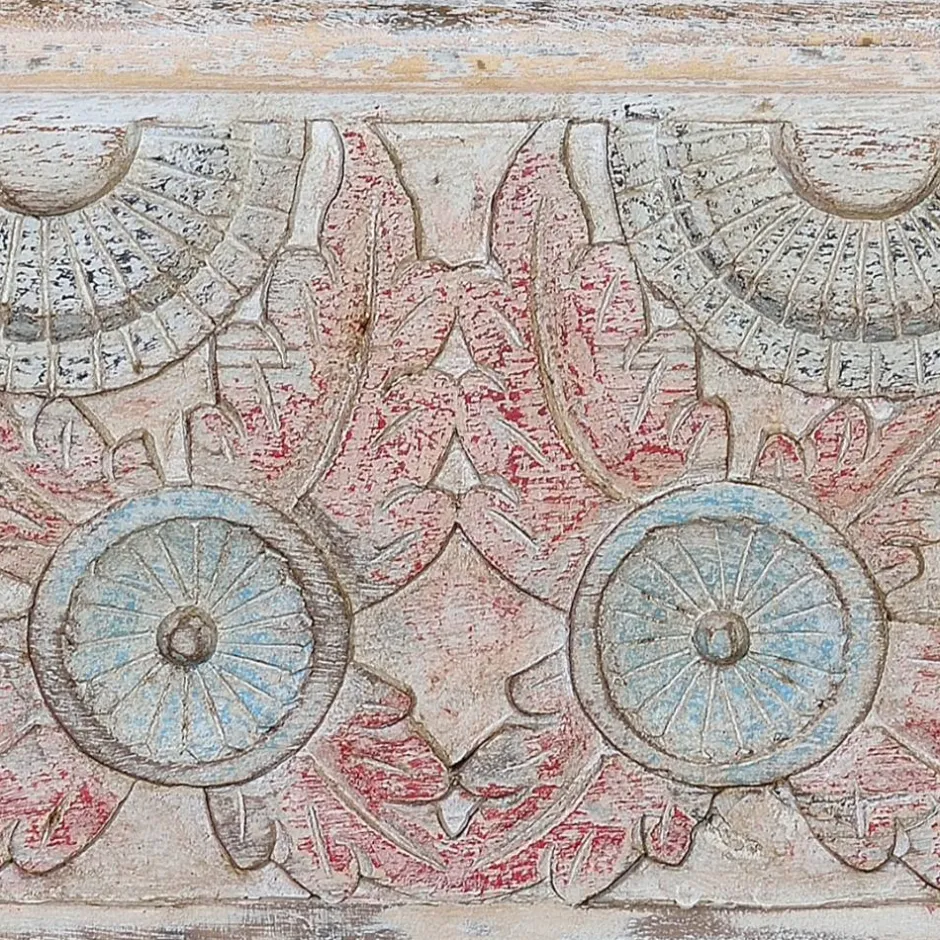 Wohnen Couchtisch Truhe in White Wash - Pescara