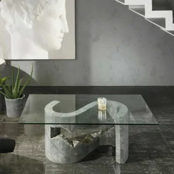 Couchtisch Varagosta aus Stein und Glas^Wohnen Online