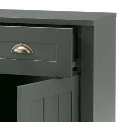 Wohnen Country Kombi-Kommode in Dunkelgrün - Niestov