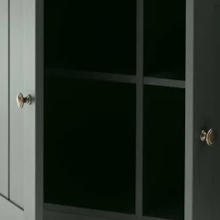 Wohnen Country Kombi-Kommode in Dunkelgrün - Niestov