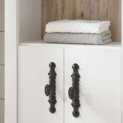 Country Style Badschrank 200 cm hoch - Doules^Wohnen Online