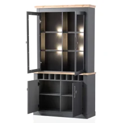 Wohnen Country Style Buffetschrank 110x201x38 cm - Lionel