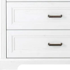 Wohnen Country Style Hochkommode mit fünf Schubladen - Mehady