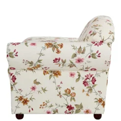 Wohnen Country Style Sessel mit Blumen Muster - Cosima