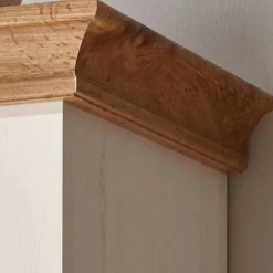 Country Style Vitrinenschrank zweifarbig - Diatara^Wohnen