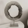Wohnen Deko-Objekt aus Metall in Silber - Marus