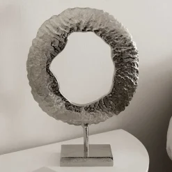 Wohnen Deko-Objekt aus Metall in Silber - Marus
