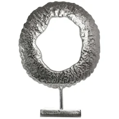 Wohnen Deko-Objekt aus Metall in Silber - Marus