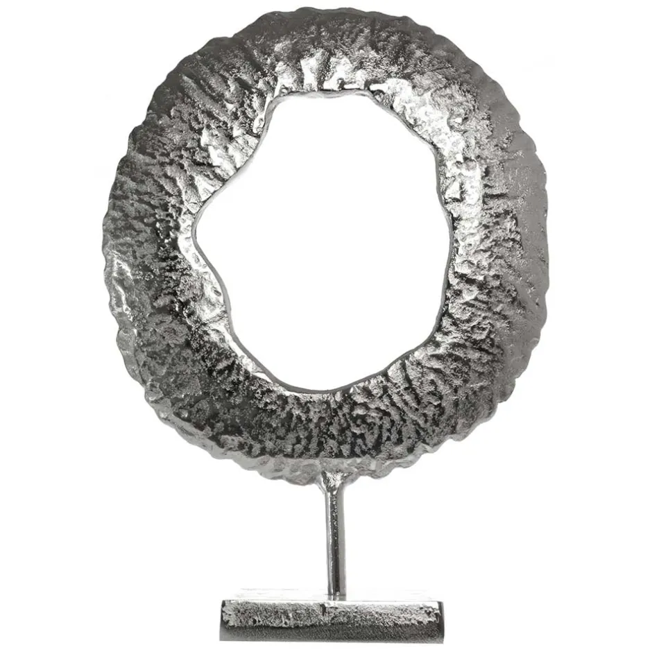 Wohnen Deko-Objekt aus Metall in Silber - Marus