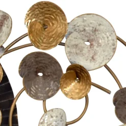 Dekoration für die Wand aus Metall mehrfarbig - Pluno^Wohnen Outlet