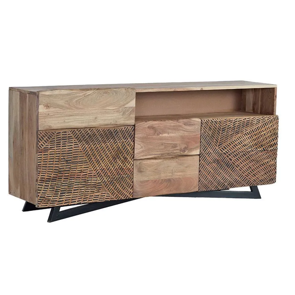 Wohnen Design Anrichte aus Massivholz - Merlan