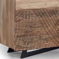 Wohnen Design Anrichte aus Massivholz - Merlan