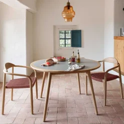 Design Armlehnenstühle mit Geflechtsitz - Renero (4er Set)^Wohnen Best