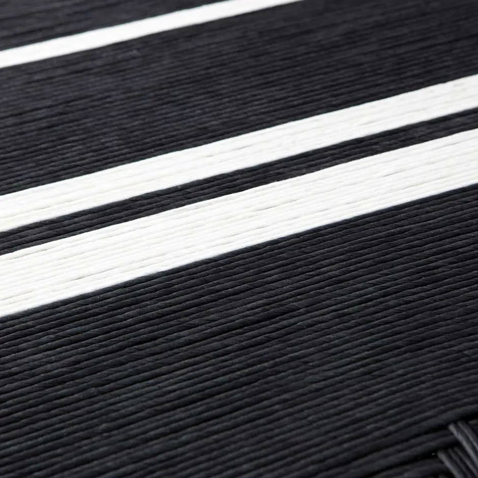 Design Bank in Schwarz mit Weiß - Giuseppa^Wohnen Hot