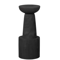 Wohnen Design Barhocker aus Paulownia Massivholz - Yanus (2er Set)