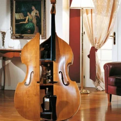 Design Barschrank Kontrabass Coloniada aus Holz^Wohnen Discount