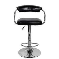 Wohnen Design Barstuhl mit Armlehnen - Devi (2er Set)