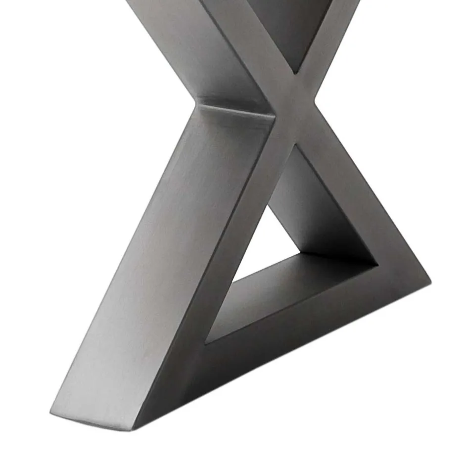 Wohnen Design Baumkanten-Couchtisch in Grau - Siestago