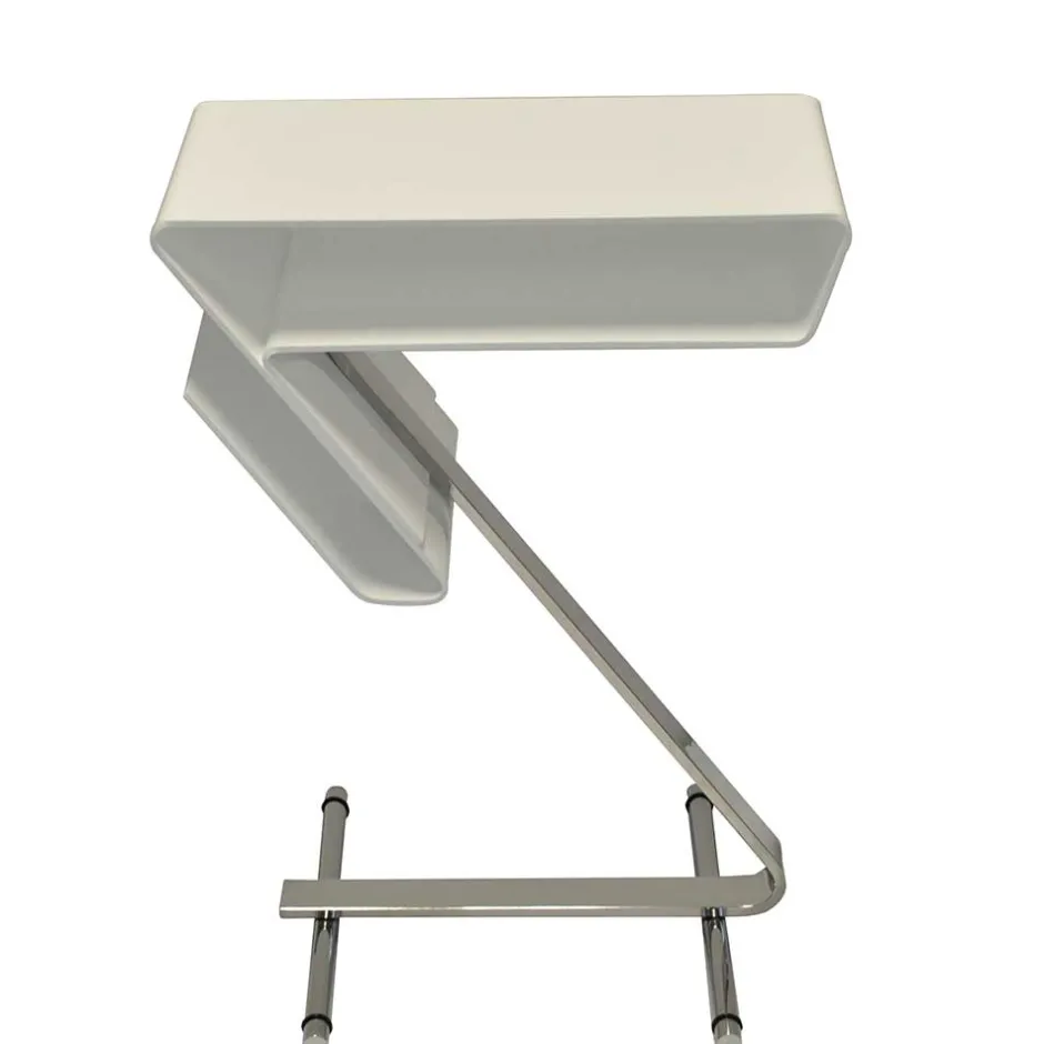 Wohnen Design Beistelltisch aus Acryl in Weiß - Johnny