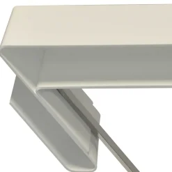 Wohnen Design Beistelltisch aus Acryl in Weiß - Johnny