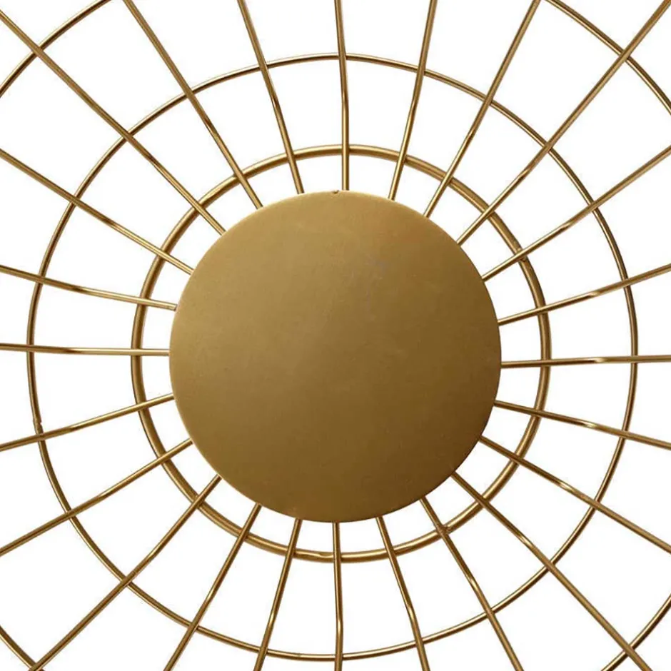 Wohnen Design Beistelltisch in Schwarz und Gold - Egeass