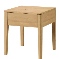 Wohnen Design Bett aus hell geölter Eiche - Promenada