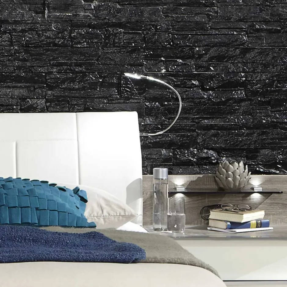 Wohnen Design Bett Crabira mit Polster