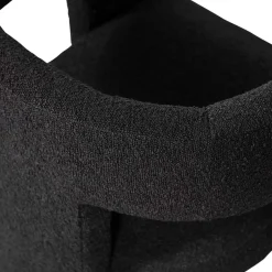 Wohnen Design Cocktailsessel in Dunkelgrau Boucle - Seanno