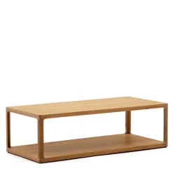 Wohnen Design Couchtisch in Eiche teilmassiv - Mercana