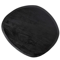 Design Couchtisch in Schwarz Massivholz - Standing^Wohnen