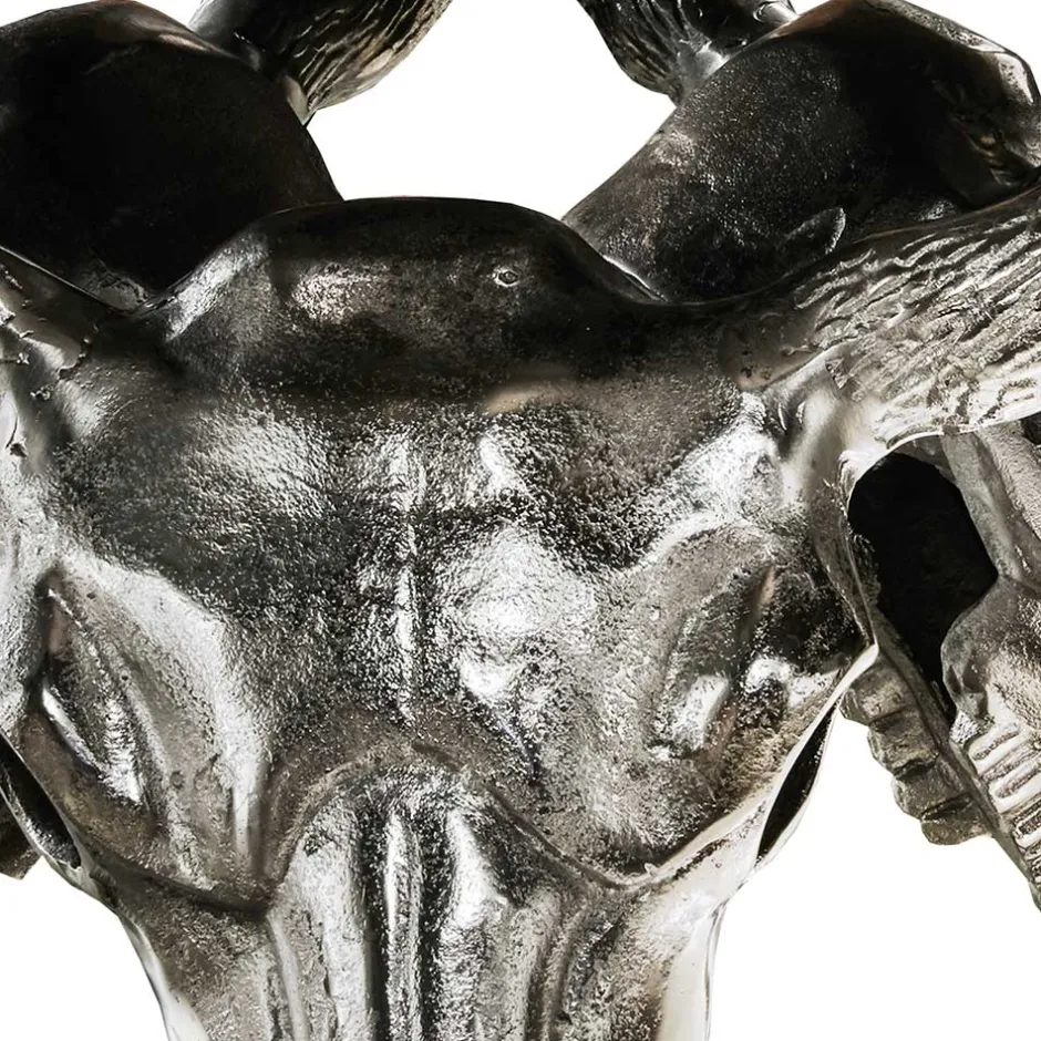 Wohnen Design Couchtisch mit Büffel Schädel Gestell - Zarinas