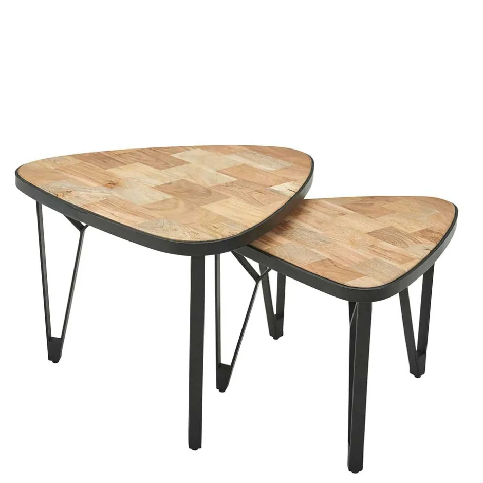 Wohnen Design Couchtische dreieckig - Concoret (zweiteilig)