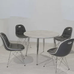 Design Essgruppe in Rund - Flumicina (fünfteilig)^Wohnen Online