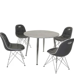 Design Essgruppe in Rund - Flumicina (fünfteilig)^Wohnen Online