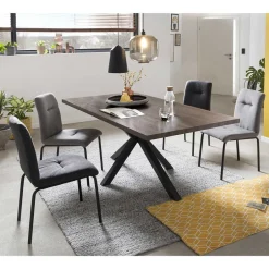 Design Esstischgruppe als Set - Solida (fünfteilig)^Wohnen Hot