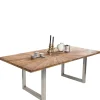 Wohnen Design Esszimmertisch aus Altholz Teak - Liberty