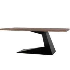 Wohnen Design Esszimmertisch mit Baumkante Akazie - Faunatia