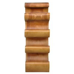 Design Flaschenregal aus Suar Massivholz - Teako^Wohnen Outlet